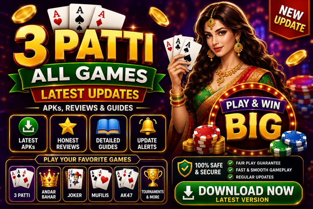 3 Patti All Game latest Update